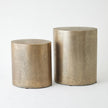 Global Views Arwen Texture Drum Table