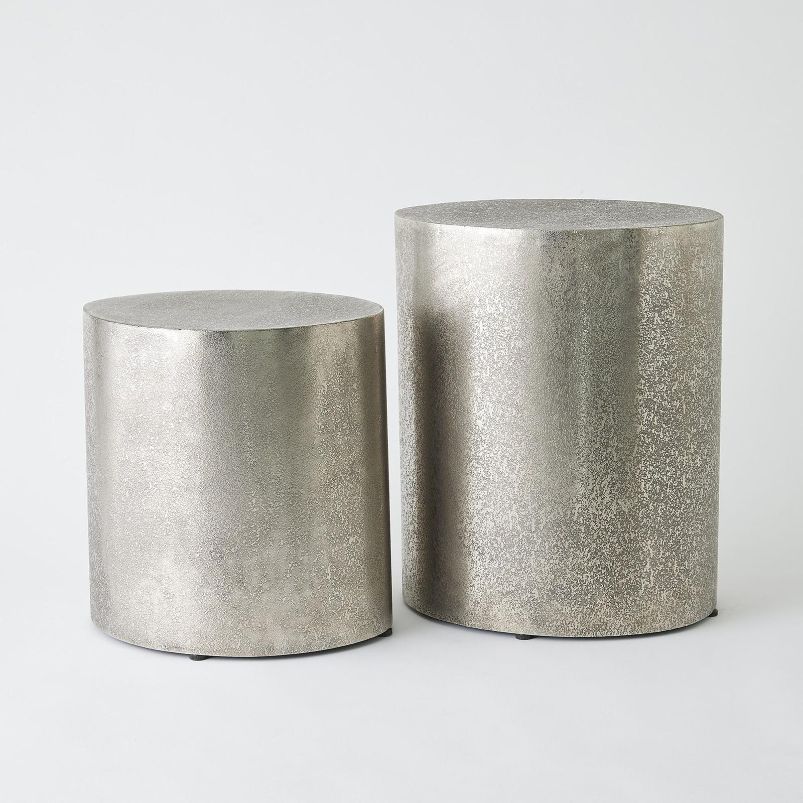 Global Views Arwen Texture Drum Table