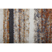 Feizy Gilmore 39MQF Modern Stripes in Ivory/Orange/Gray