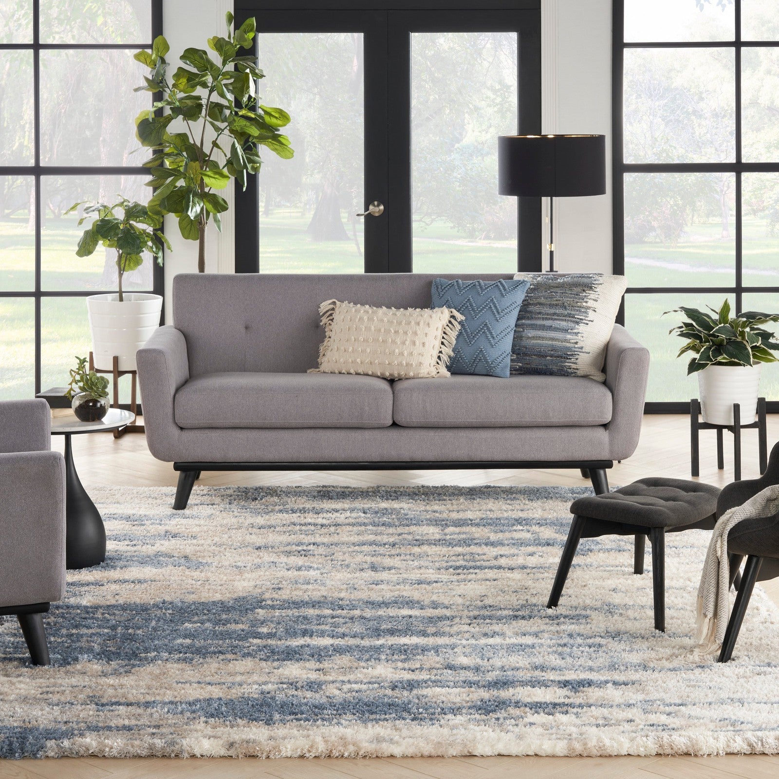 Nourison Dreamy Shag DRS10 Shag Indoor Rug