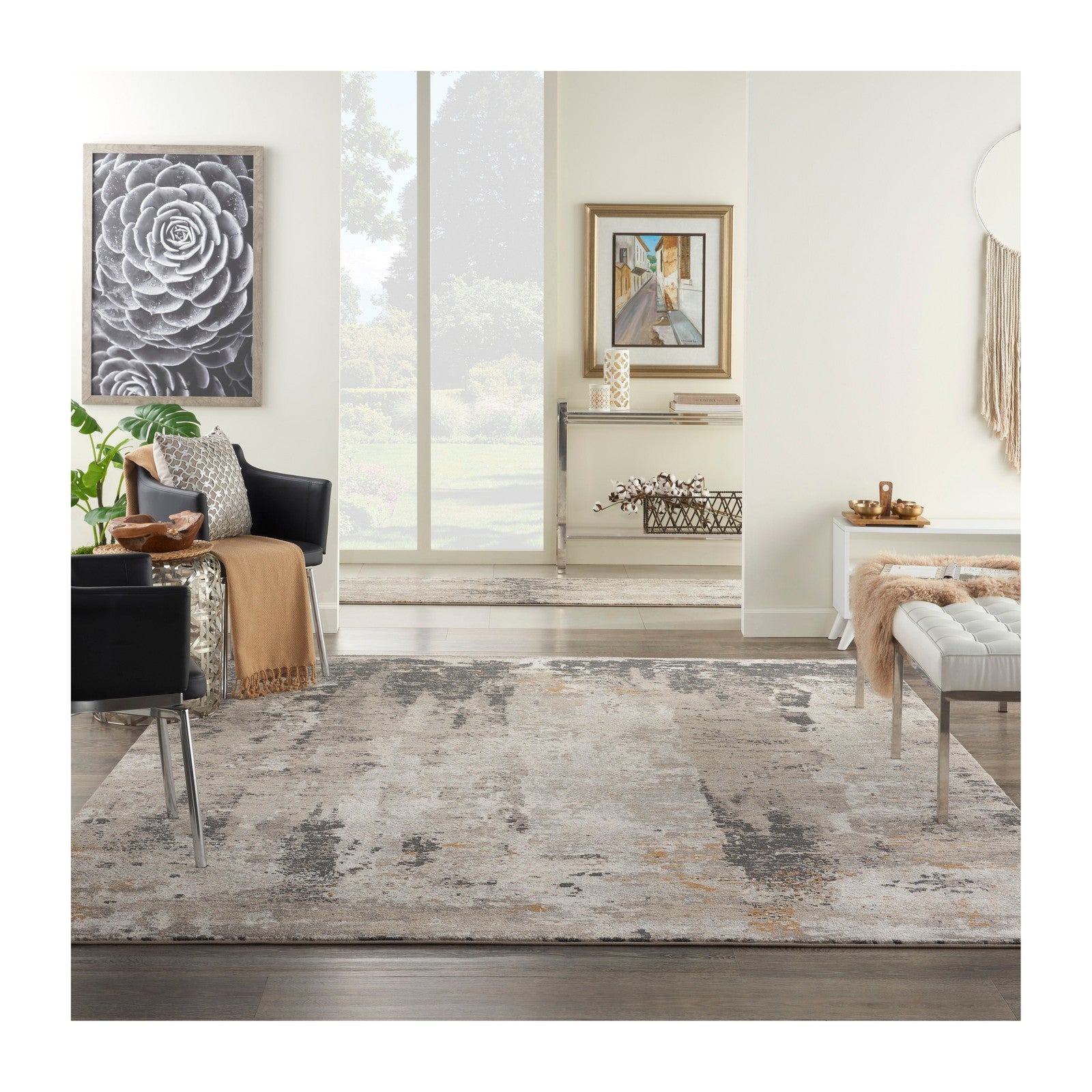 Nourison Tangra TNR05 Modern Indoor Rug
