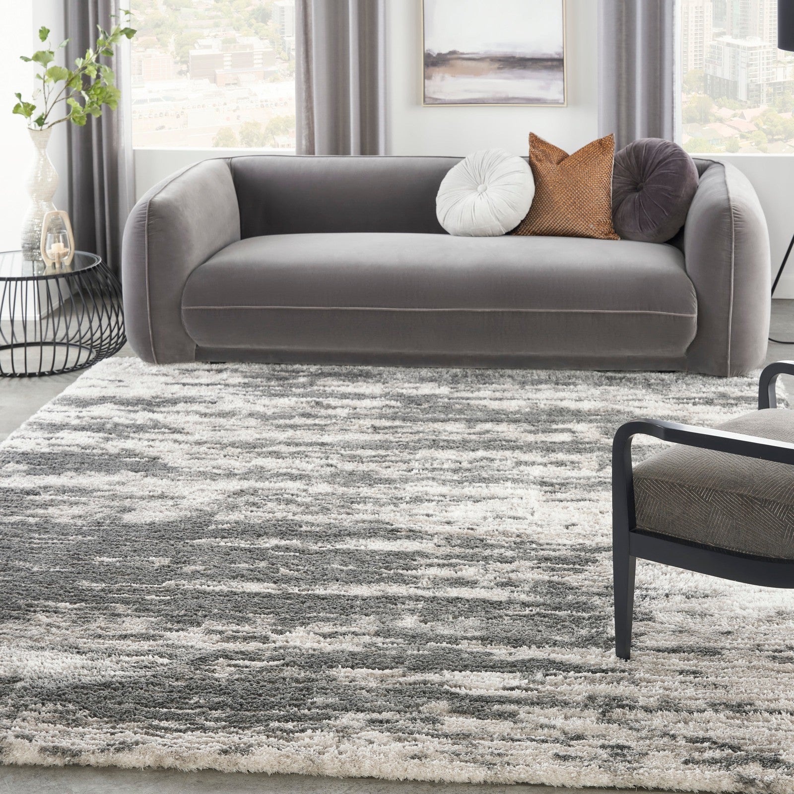Nourison Dreamy Shag DRS02 Shag Indoor Rug