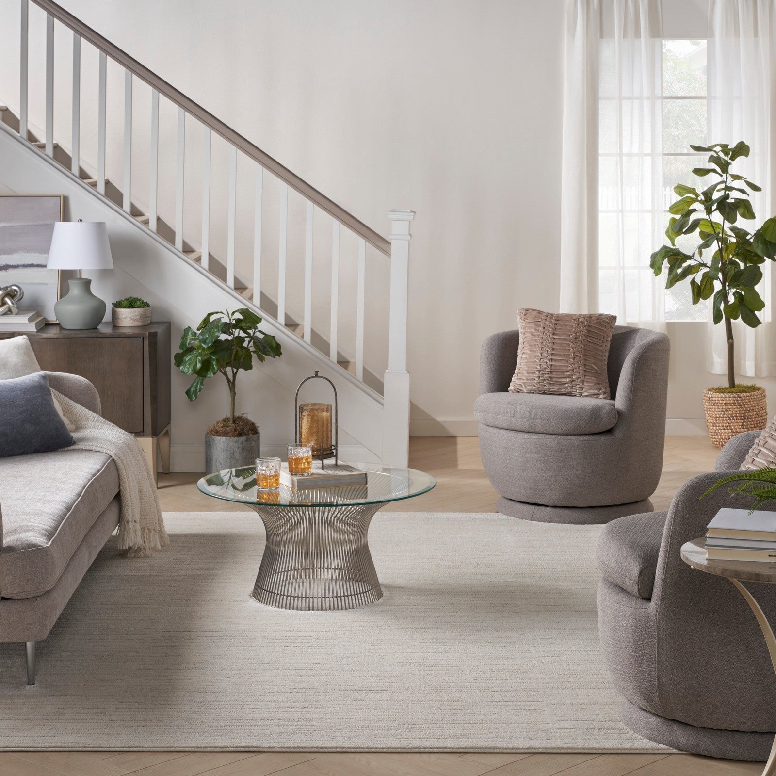 Nourison Andes AND02 Scandinavian Indoor Rug