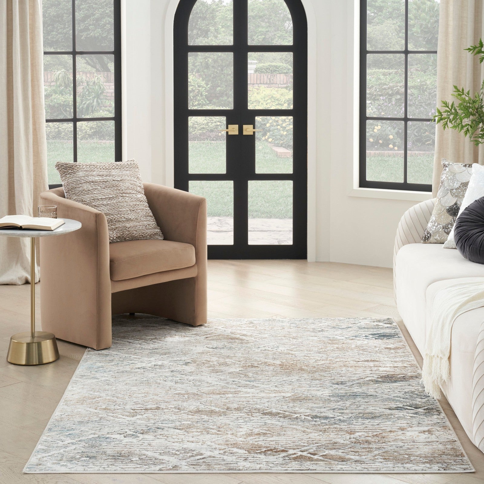 Nourison Glitz GLZ11 Modern Indoor Rug