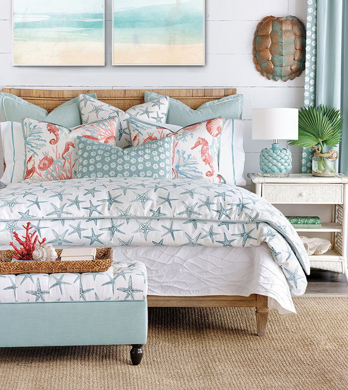 Eastern Accents Bimini Starfish Hand Tacked Comforter