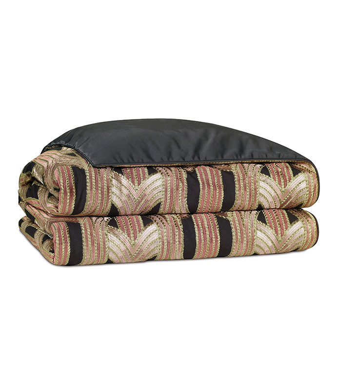 Eastern Accents Arwen Embroidered Duvet Cover