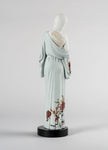 Lladro Beauty with dragon tattoo Woman Figurine