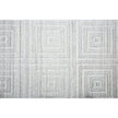 Feizy Redford 8670F Transitional Solid in White/Silver