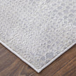 Feizy Prasad 39N8F Modern Distressed in Ivory/Silver/Gray
