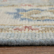 Feizy Fillmore 69CJF Transitional Floral & Botanical in Blue/Ivory/Yellow