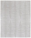 Feizy Elias 69FVF Rug in Ivory/Gray
