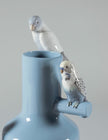Lladro Parrot Parade Vase