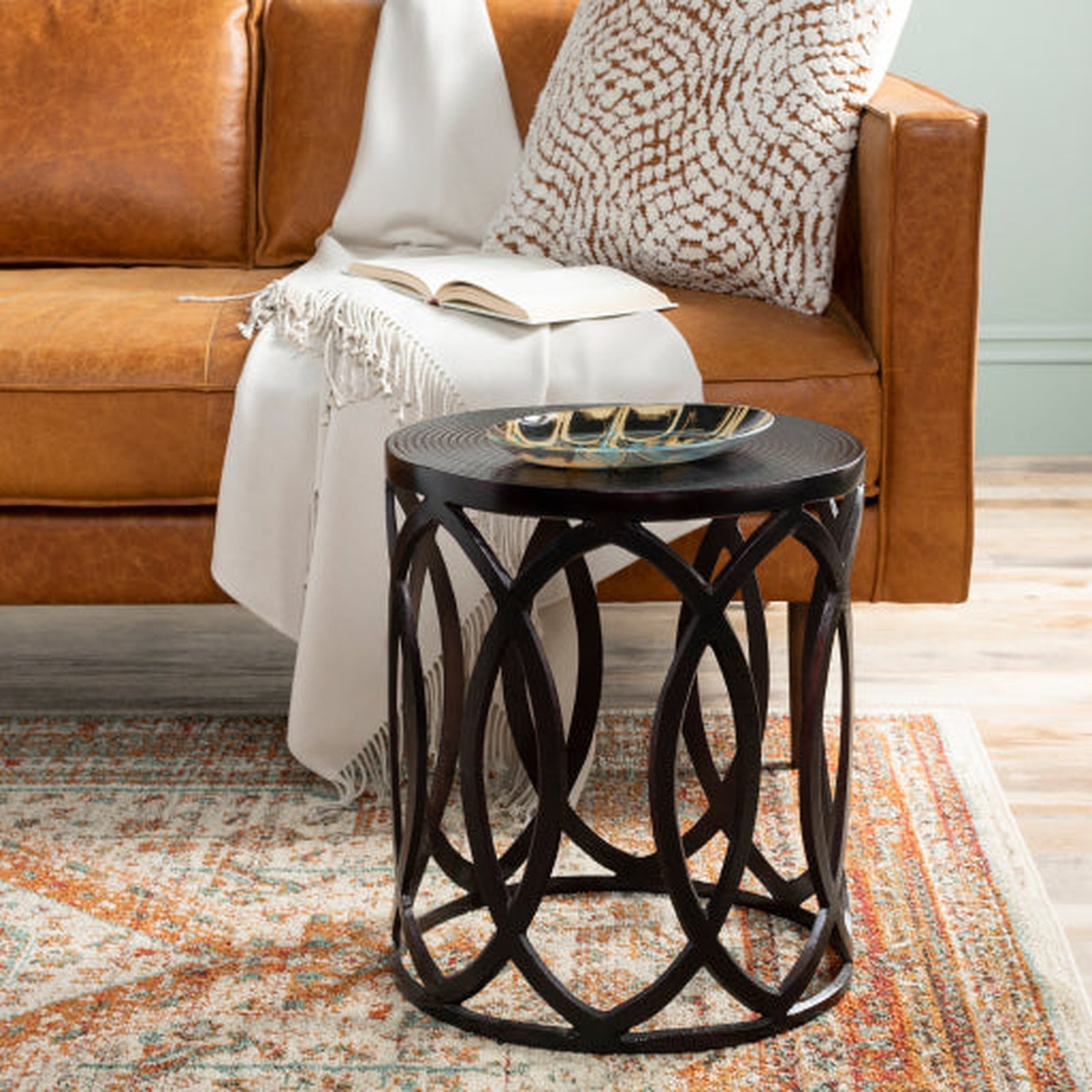 Surya Earnshaw End Table Clearance