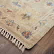 Feizy Fillmore 69CJF Transitional Floral & Botanical in Brown/Tan/Blue