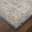 Feizy Pasha 39M4F Transitional Ikat in Blue/Taupe/Ivory