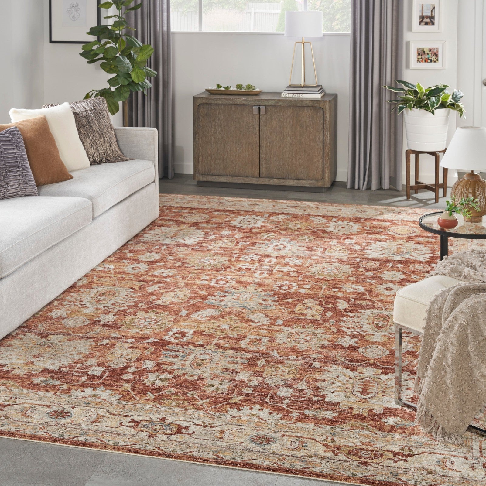 Nourison Sahar SHR02 Persian Indoor Rug