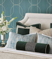 Eastern Accents Esmeralda Velvet Bolster