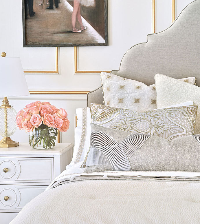 Eastern Accents Romilly Embroidered Euro Sham