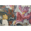 Feizy Dafney 8864F Transitional Floral & Botanical in Purple/Pink/Green