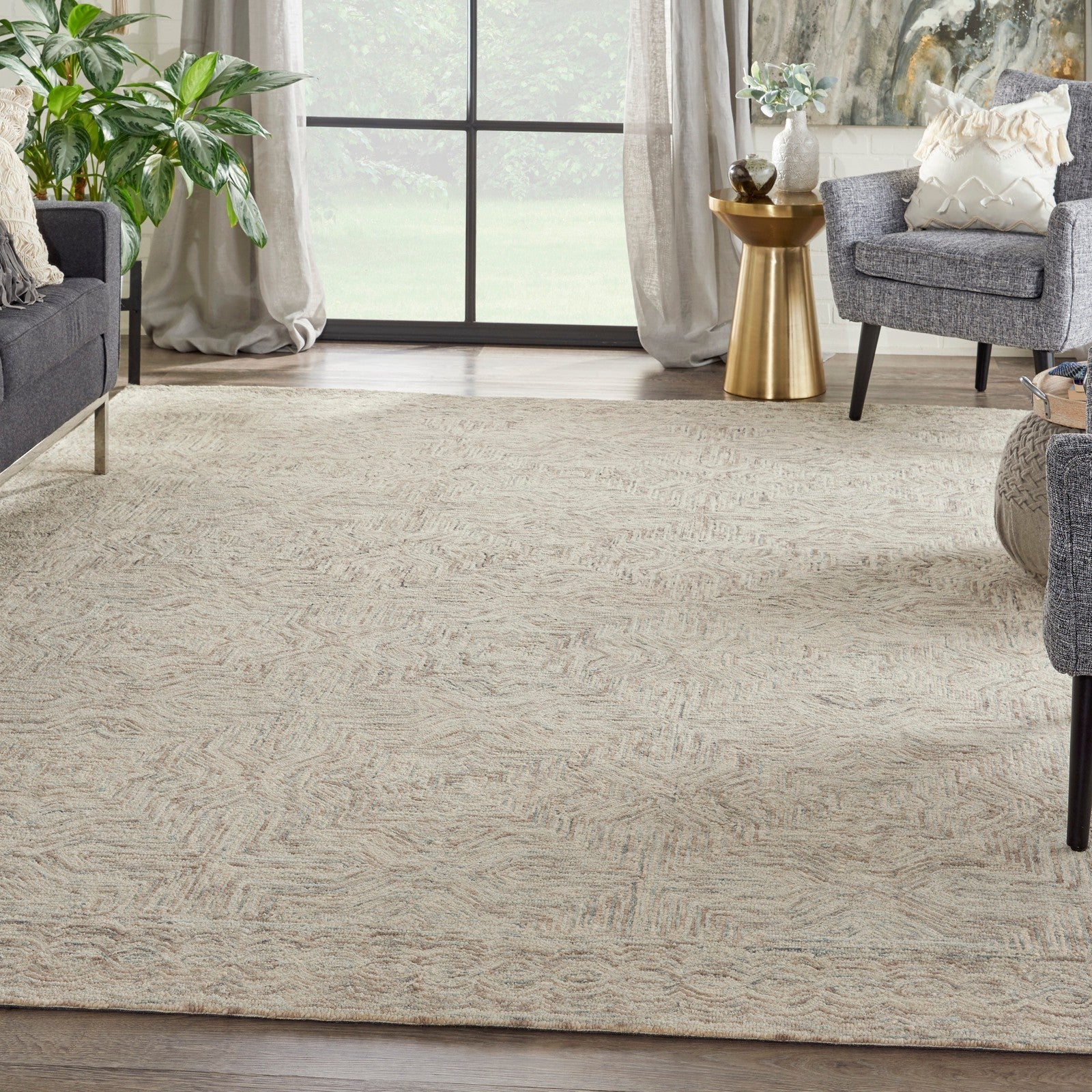 Nourison Interlock ITL03 Bohemian Indoor Rug