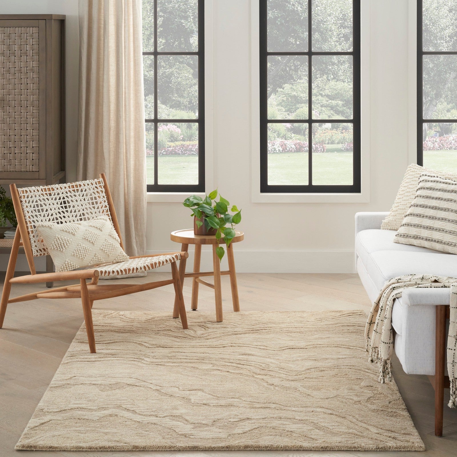 Nourison Graceful GRU01 Modern Indoor Rug