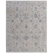 Feizy Pasha 39M7F Transitional Floral & Botanical in Ivory/Taupe/Blue
