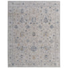 Feizy Pasha 39M7F Transitional Floral & Botanical in Ivory/Taupe/Blue