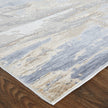 Feizy Laina 39G5F Transitional Abstract in Tan/Orange/Ivory