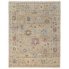Feizy Fillmore 69CJF Transitional Floral & Botanical in Brown/Tan/Blue