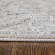 Feizy Pasha 39M6F Transitional Distressed in Taupe/Ivory/Blue