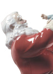 Lladro Merry Christmas Santa! Figurine