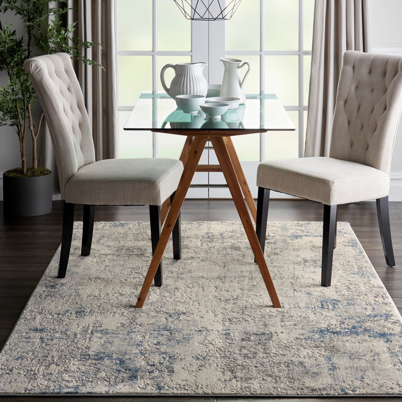 Nourison Rustic Textures RUS07 Modern Indoor Rug