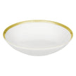 Christofle Malmaison Porcelain Soup-Cereal/Pasta Bowl Gold 19 Cm