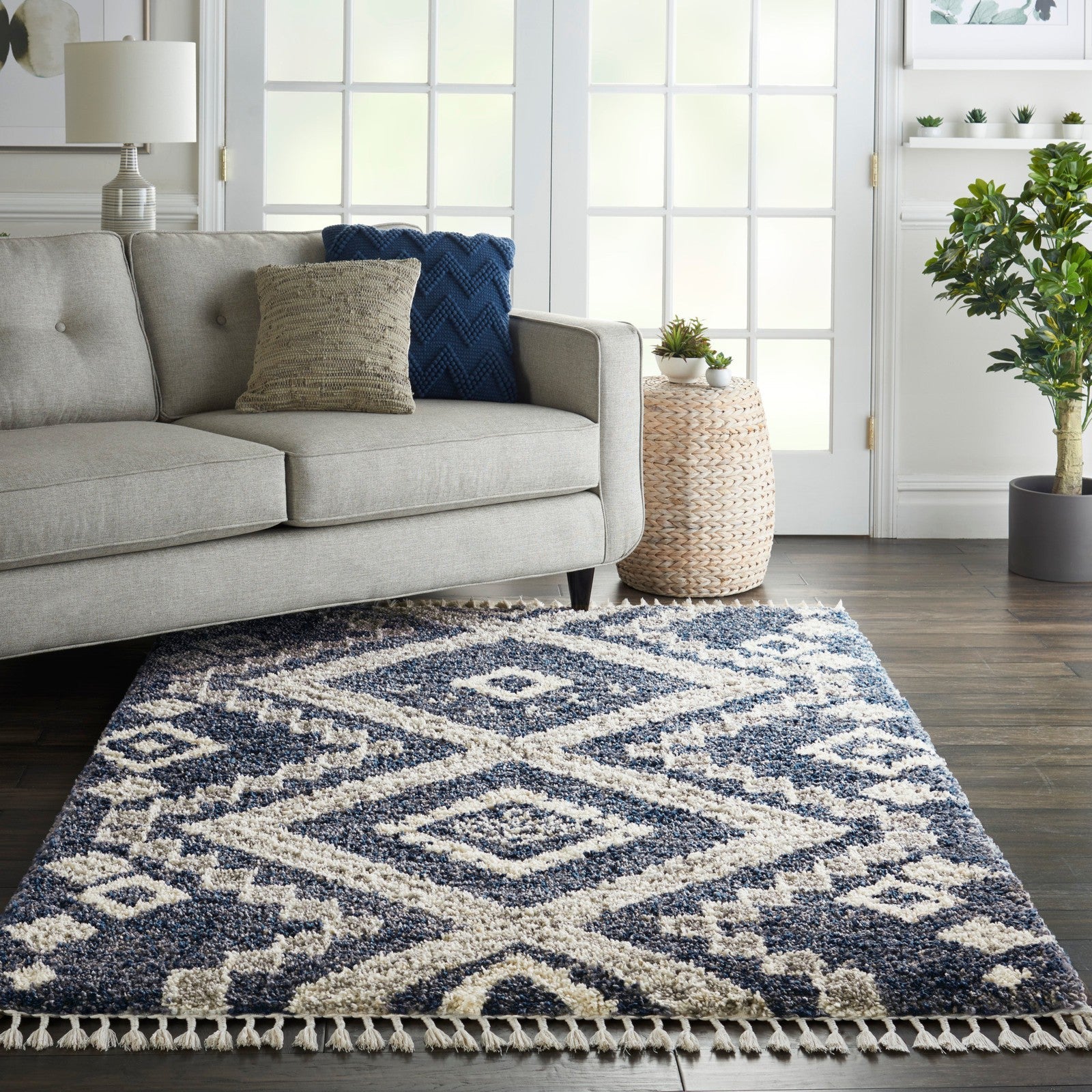 Nourison Oslo Shag OSL02 Shag Indoor Rug