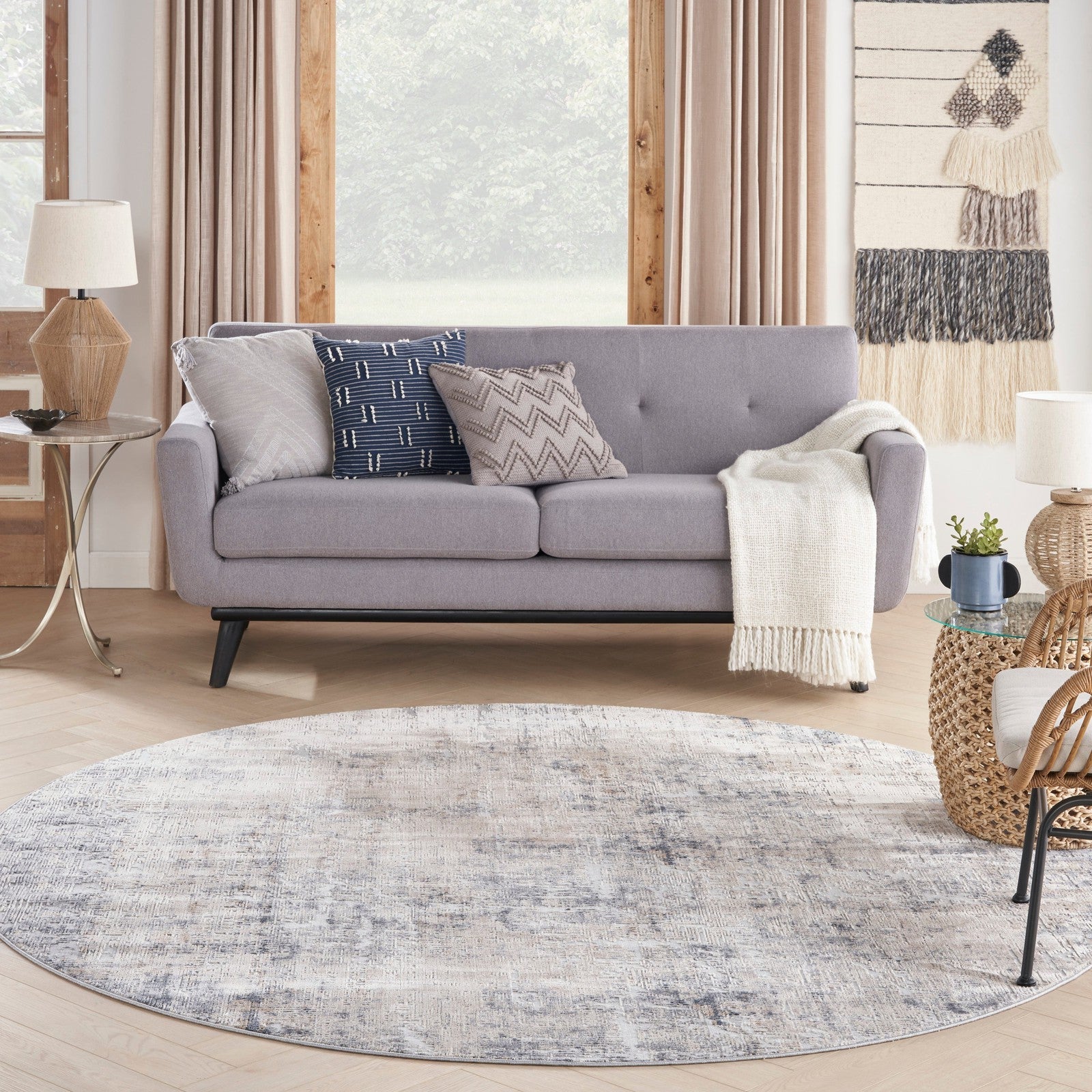 Nourison Rustic Textures RUS01 Modern Indoor Rug