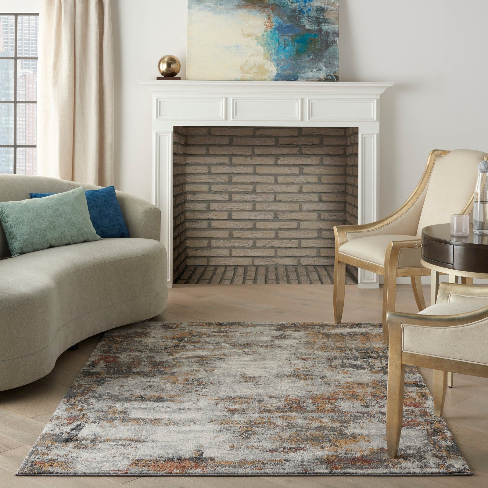 Nourison Tangra TNR03 Modern Indoor Rug