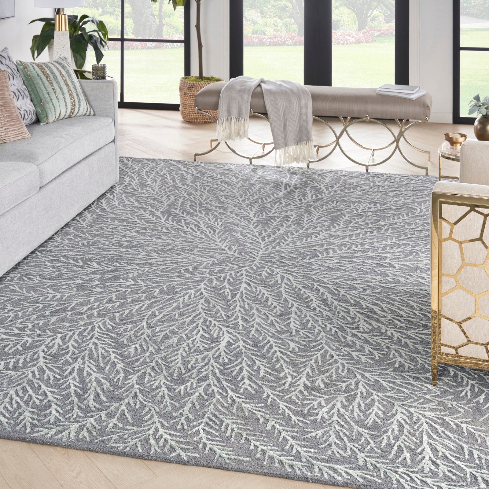 Nourison Rugs Michael Amini Ma30 Star SMR03 Modern Indoor Rug