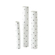 Global Views Spotted White and Black Vase