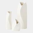 Global Views Willow White Vase