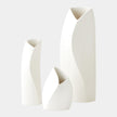 Global Views Willow White Vase