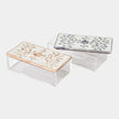 Global Views Lacey Inlay Rectangle Box