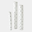 Global Views Spotted White and Black Vase