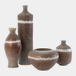 Global Views Tuscan Collection Soft Stripe Bottle Vase