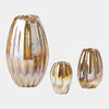 Global Views Ribbed Vase Irys Gelp