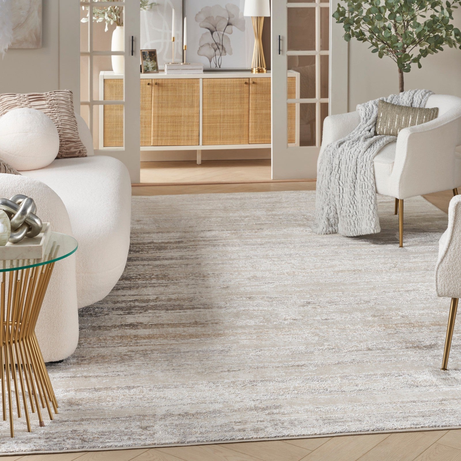 Nourison Glitz GLZ10 Modern Indoor Rug