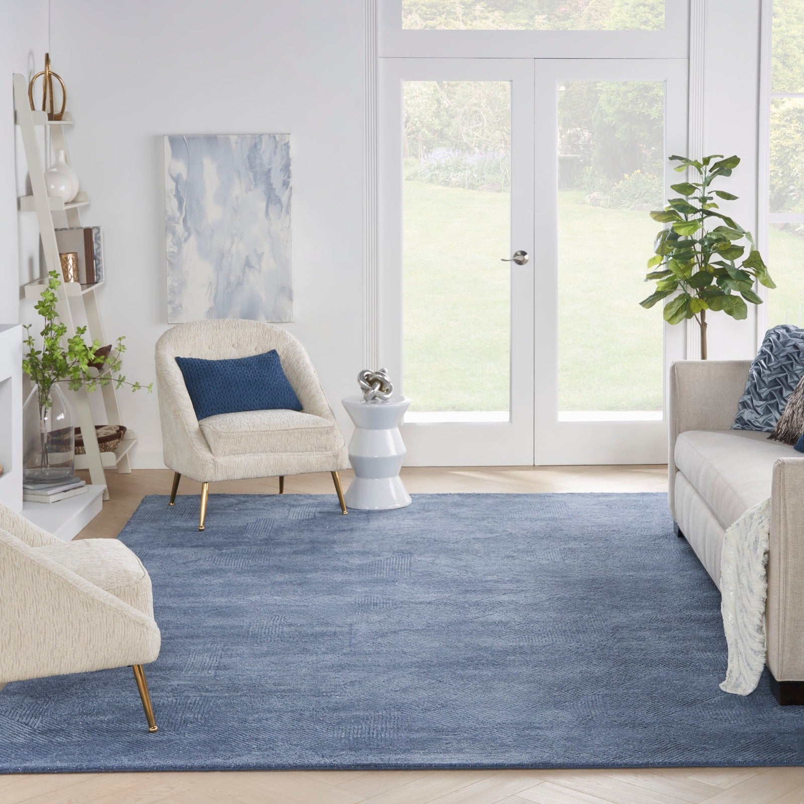 Nourison Rugs Michael Amini Ma30 Star SMR01 Modern Indoor Rug