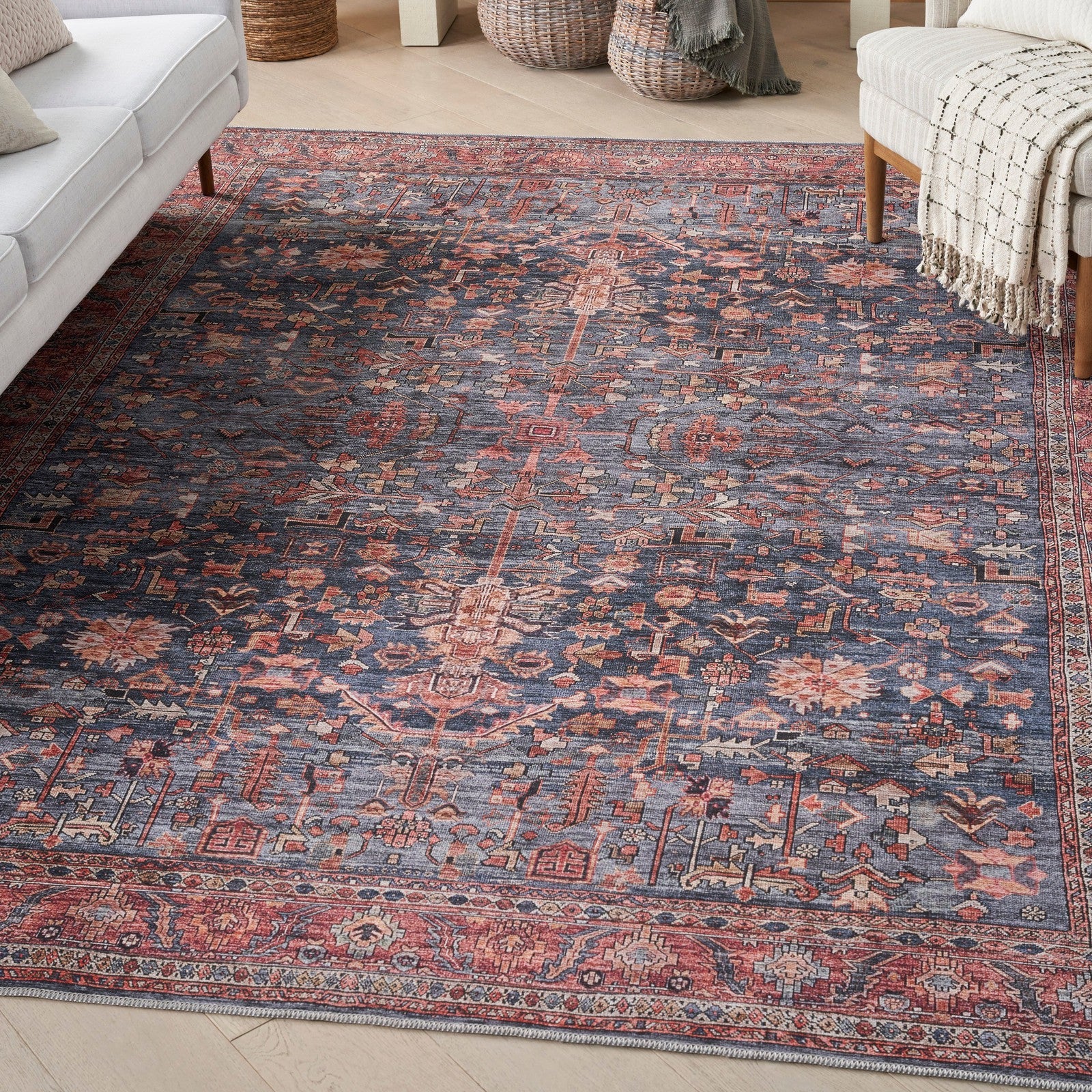 Nourison Grand Washables GRW02 Vintage Indoor Rug