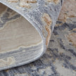 Feizy Laina 39G8F Transitional Abstract in Tan/Blue