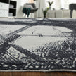 Feizy Coda 8927F Modern Abstract Rug in Black/White