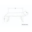 Surya Halden Dining Table Clearance